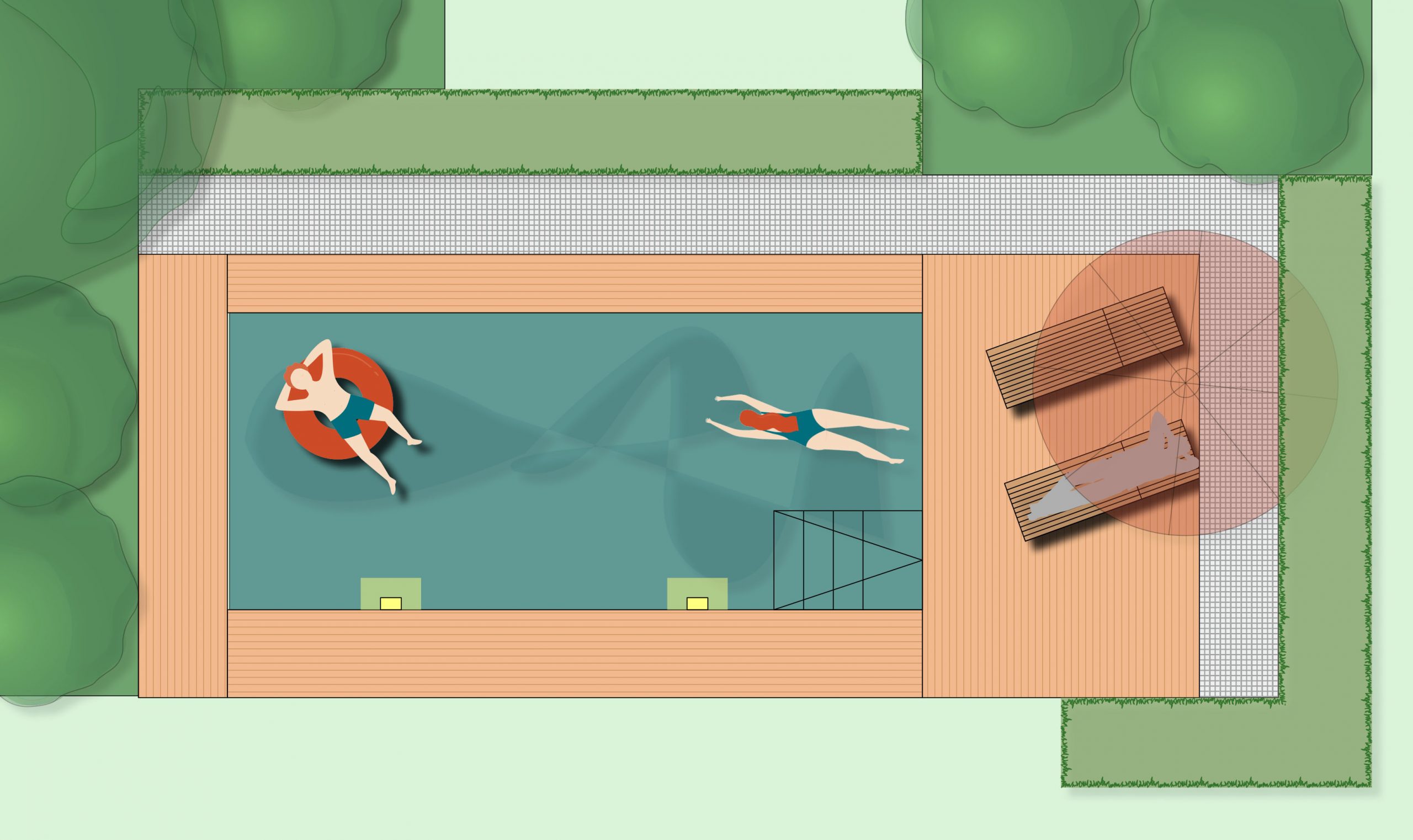 Living Pool = Urlaubsfeeling